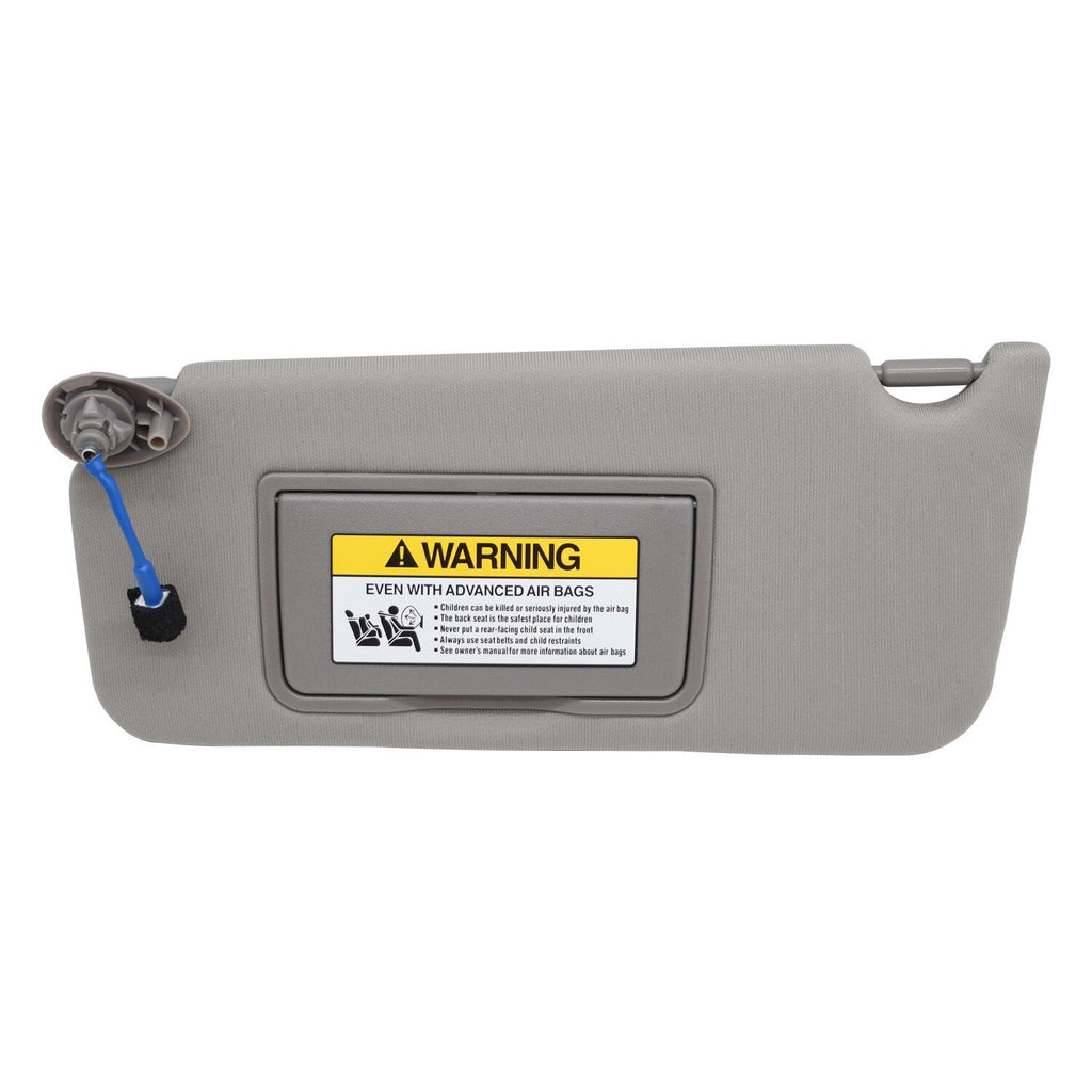 Gray Driver Side Sun Visor Assembly 2013-2017 Honda Accord 83280T2FA52ZA