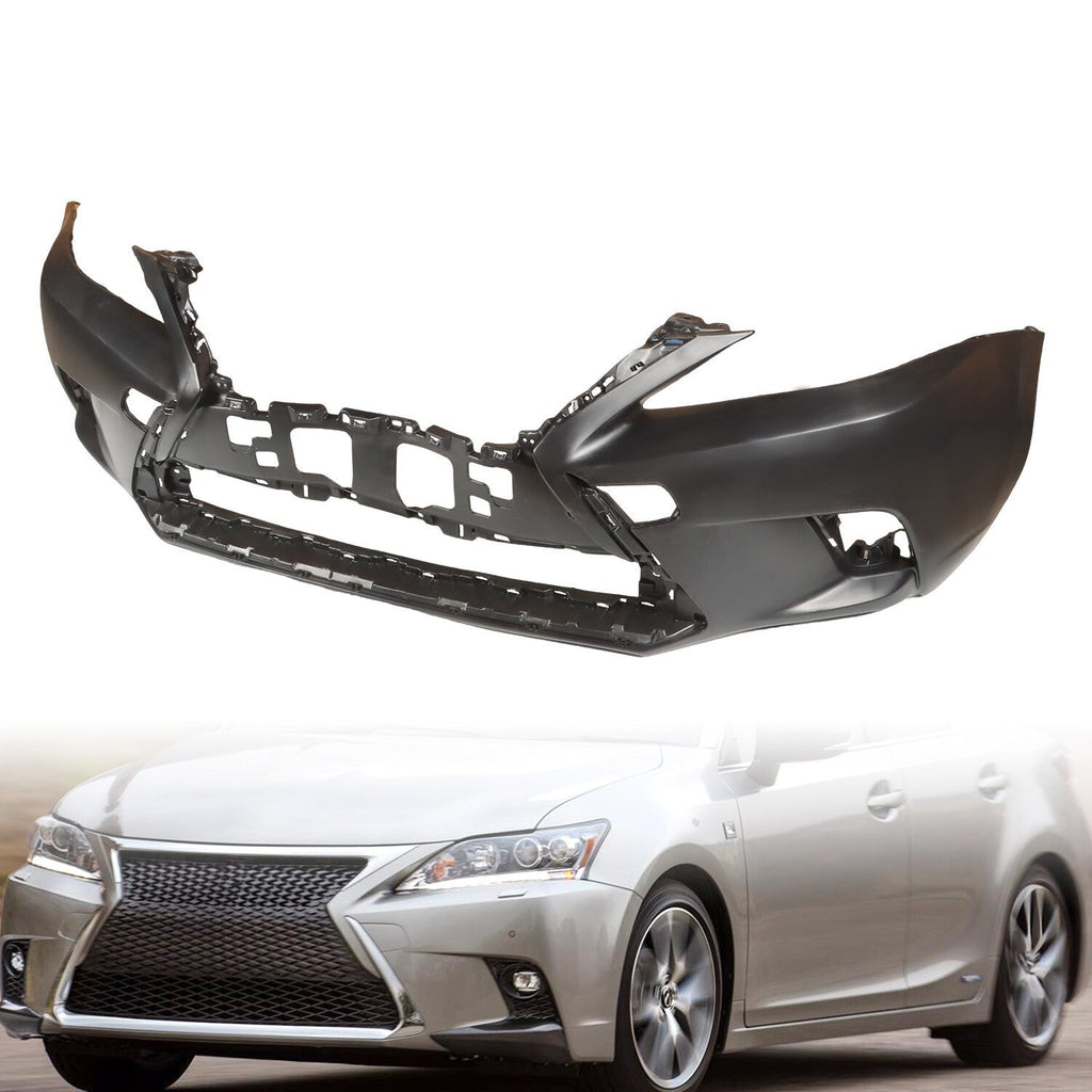 New Front Bumper Cover Fascia for Lexus CT200h 2014-2017 Replacement Part