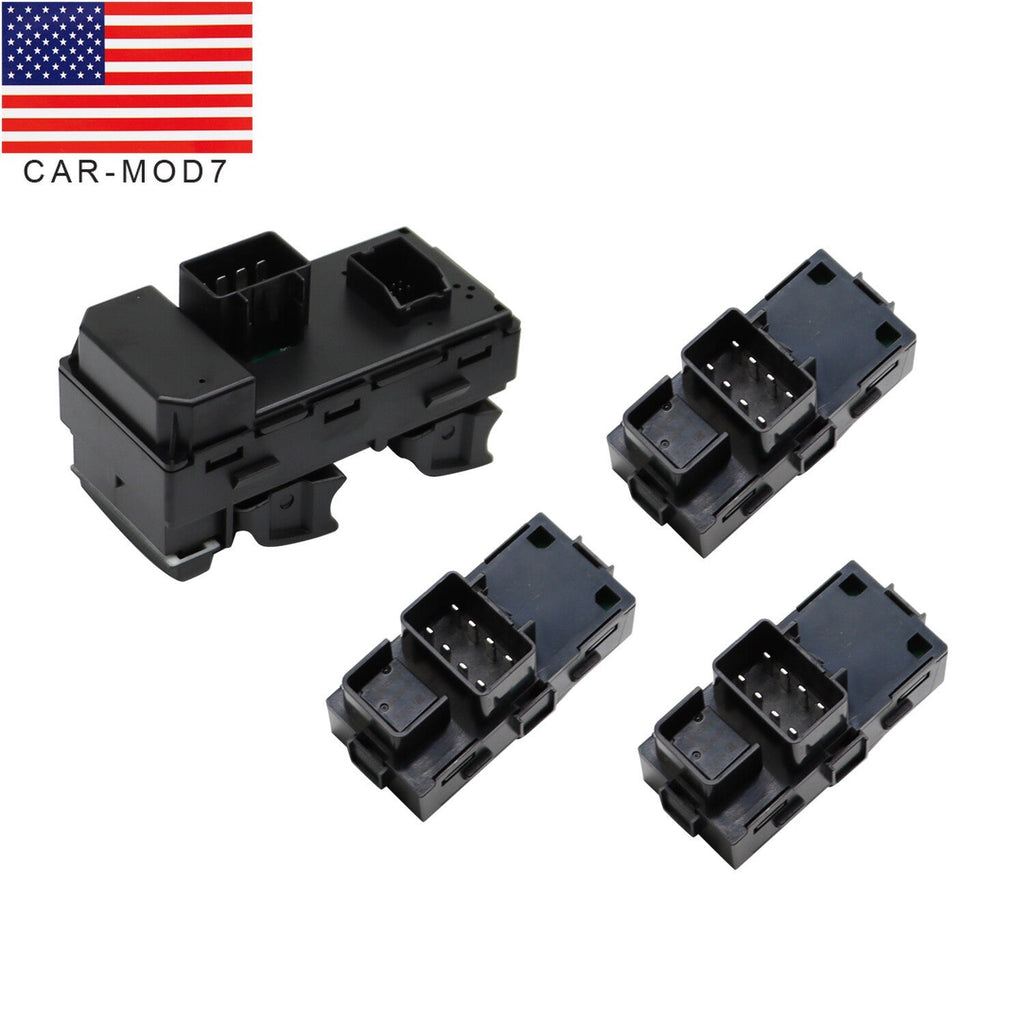 4x Window Switch for Chevy Silverado GMC Sierra 1500 2500 3500 HD 2007-2013