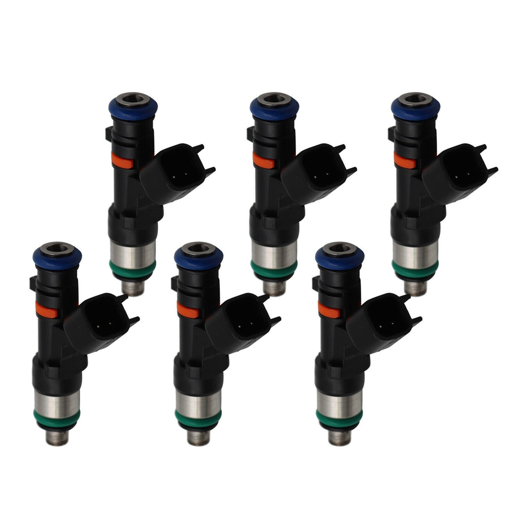 6x Fuel Injectors for Chrysler 300 Pacifica Sebring Dodge Avenger Charger Nitro