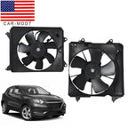 AC Condenser & Radiator Cooling Fan Assembly for 2016-2018 Honda HR-V