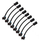 8X LS1 LS6 LT1 EV1 Injector Harness to Multec LQ4/9 Delphi Adapter 4.8 5.3