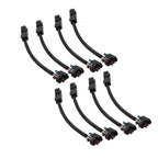 8X LS1 LS6 LT1 EV1 Injector Harness to Multec LQ4/9 Delphi Adapter 4.8 5.3