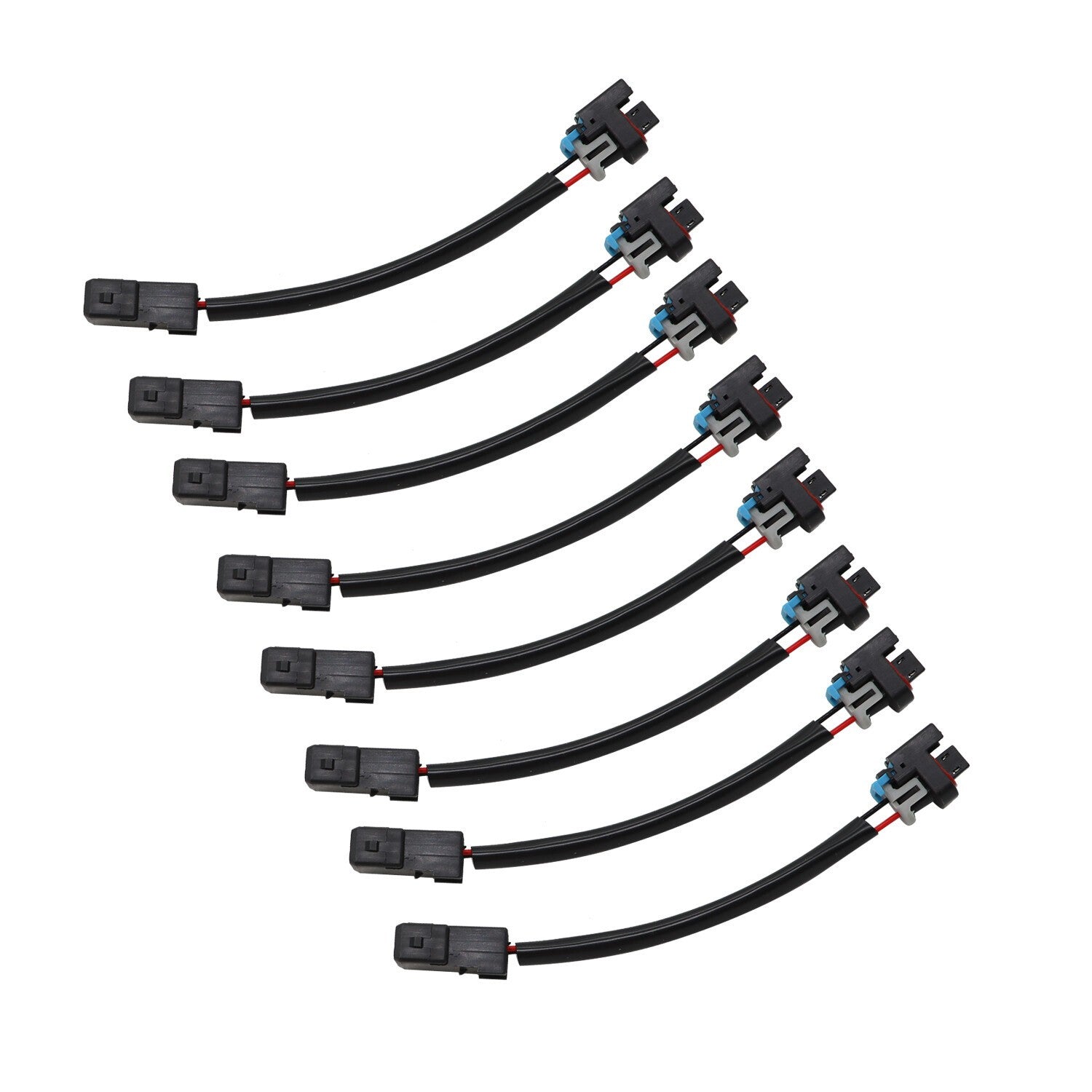 8X LS1 LS6 LT1 EV1 Injector Harness to Multec LQ4/9 Delphi Adapter 4.8 5.3