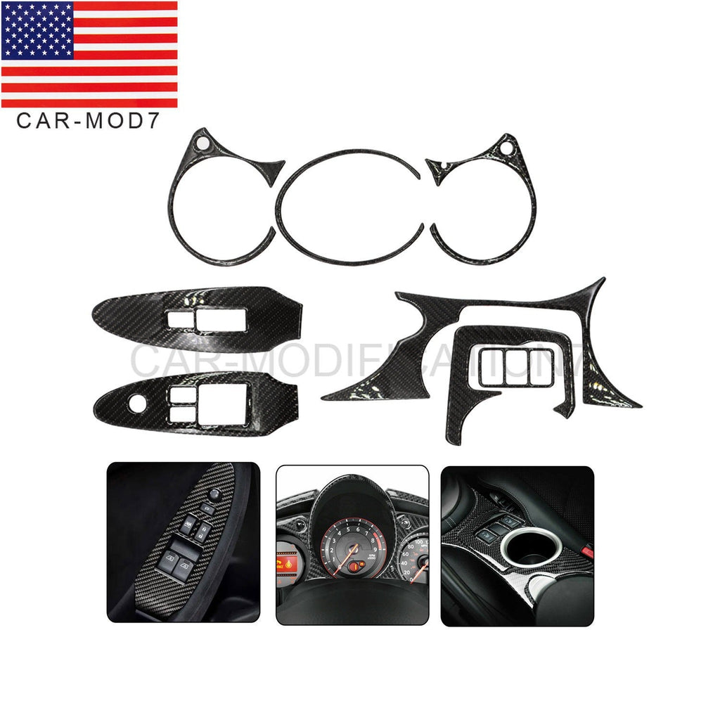 Carbon Fiber Interior Trim Cover for Nissan 370Z 2009-2020 Full Set