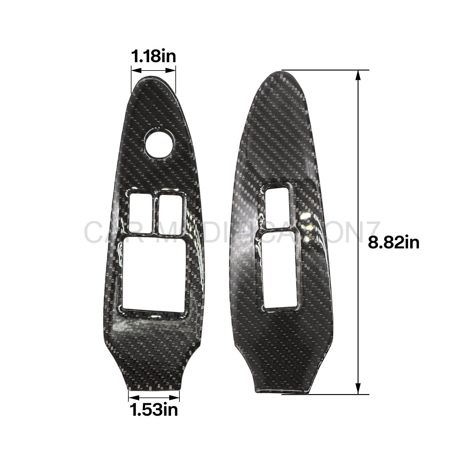 Carbon Fiber Interior Trim Cover for Nissan 370Z 2009-2020 Full Set