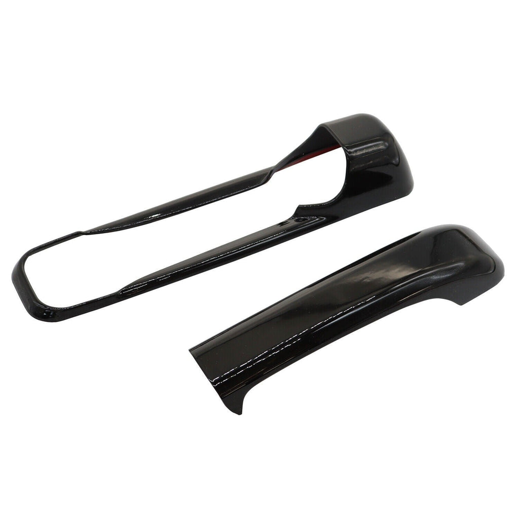 8PCS Gloss Black Door Handle Covers Trim for Dodge RAM 1500 2009-2018