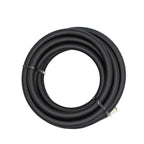 6AN Black Nylon PTFE Fuel Line Hose Kit 12ft 6 Fittings E85 Compatible