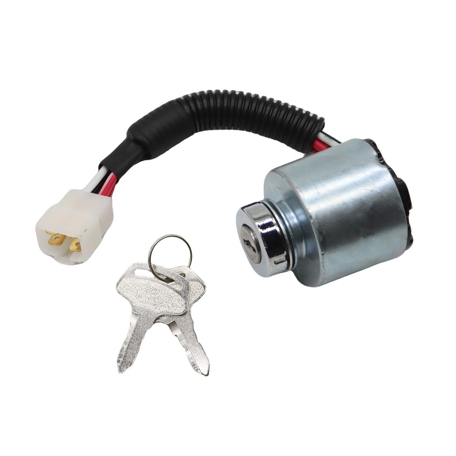 Kubota Ignition Switch w/ Keys 66101-55200 for TG1860G ZD18 ZD21 ZD28 Models