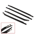4Pcs Weatherstrip Outer Lower Window Seal for Toyota Tundra 2000-2006 Double Cab