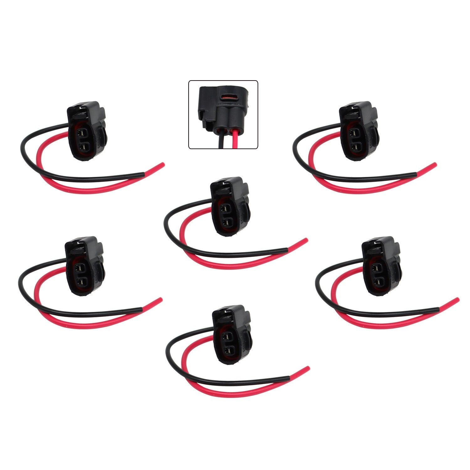 Ignition Coil Connector Plug Harness Wire for Kia Toyota 6-Pin 610-00119