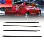 4pcs Side Door Molding Belt Set for 2003-2008 Toyota Corolla ZZE121 ZZE122