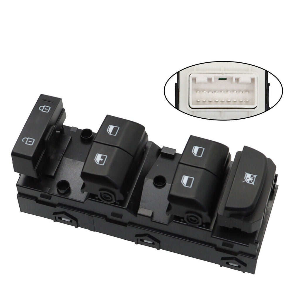 Kia Forte 2019-2021 Driver Door Power Window Switch Black 93571M6100 US