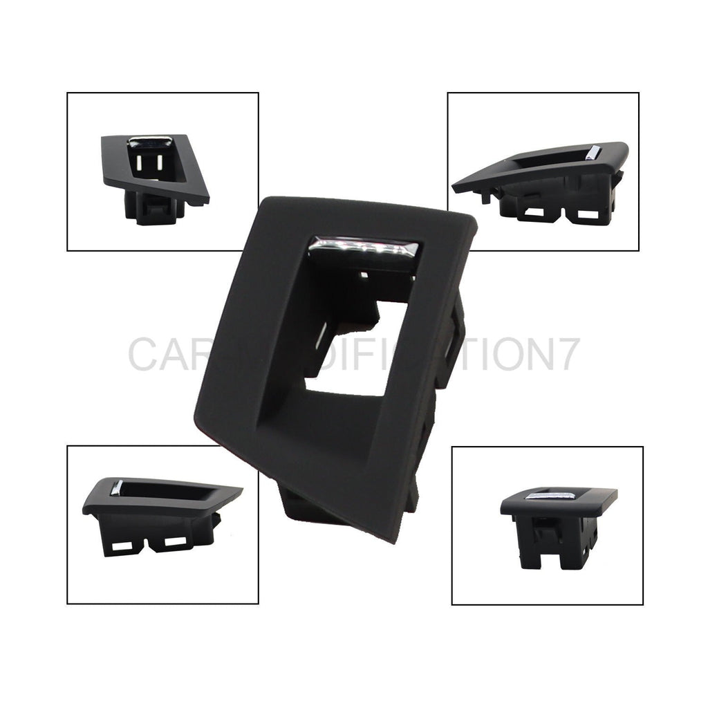 7pcs Black Inner Door Handle Trim Cover Set for BMW 5 Series F10 F11