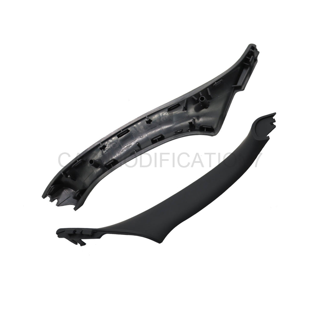 7pcs Black Inner Door Handle Trim Cover Set for BMW 5 Series F10 F11