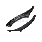 7pcs Black Inner Door Handle Trim Cover Set for BMW 5 Series F10 F11