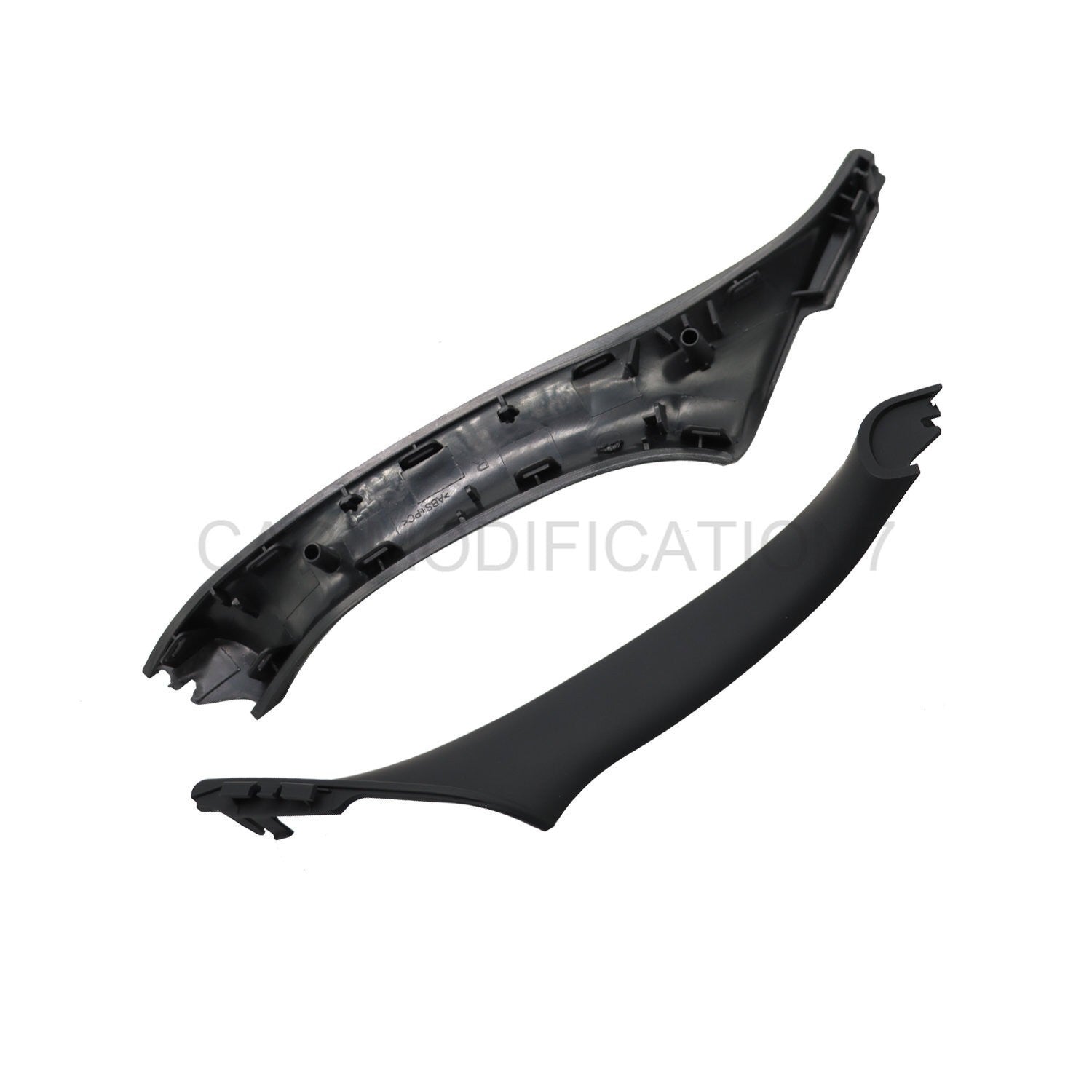 7pcs Black Inner Door Handle Trim Cover Set for BMW 5 Series F10 F11