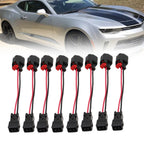 8X Fuel Injector Adapter EV1 to EV6/EV14 USCAR for LS1 LS2 LS3 LT1 Engines
