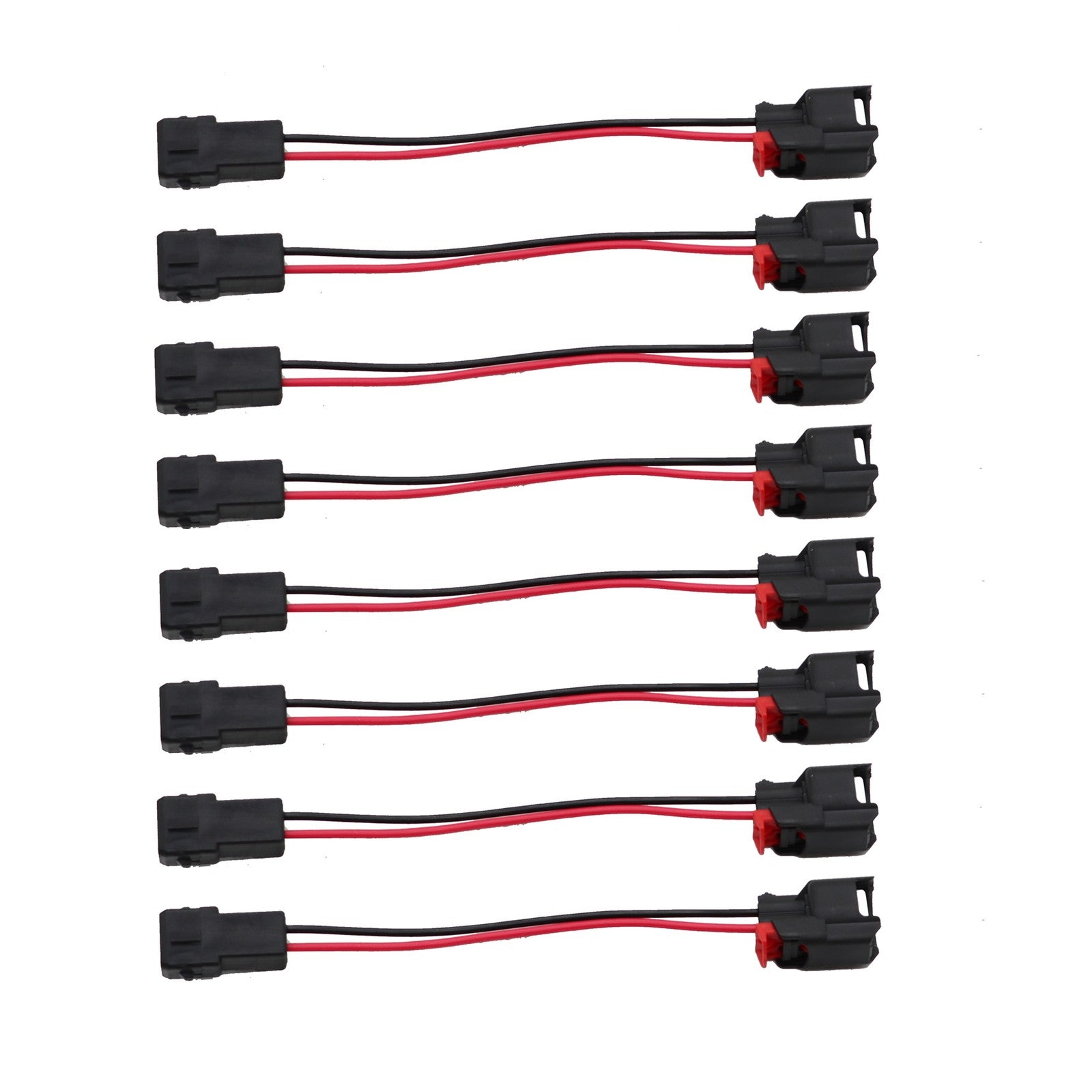 8X Fuel Injector Adapter EV1 to EV6/EV14 USCAR for LS1 LS2 LS3 LT1 Engines