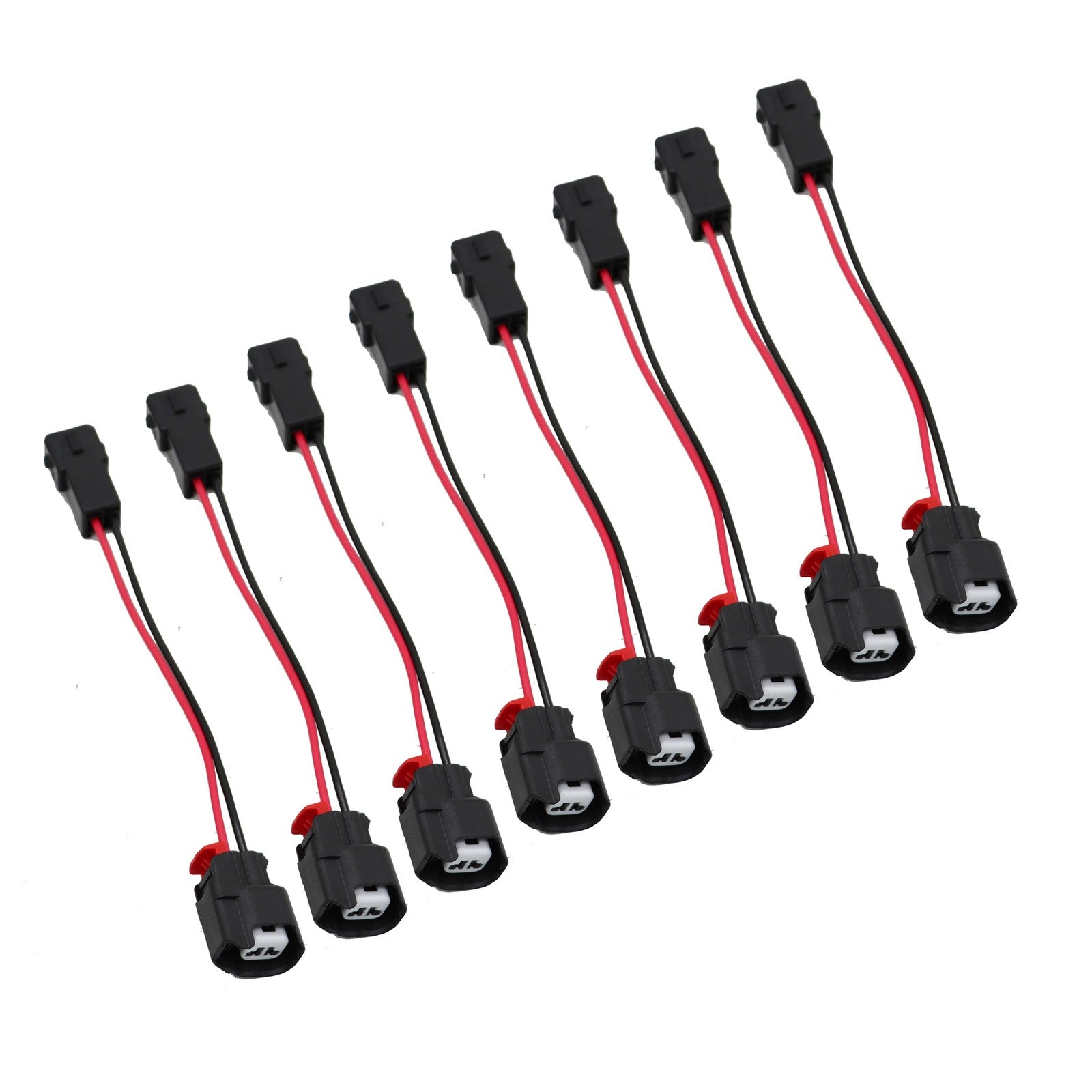 8X Fuel Injector Adapter EV1 to EV6/EV14 USCAR for LS1 LS2 LS3 LT1 Engines