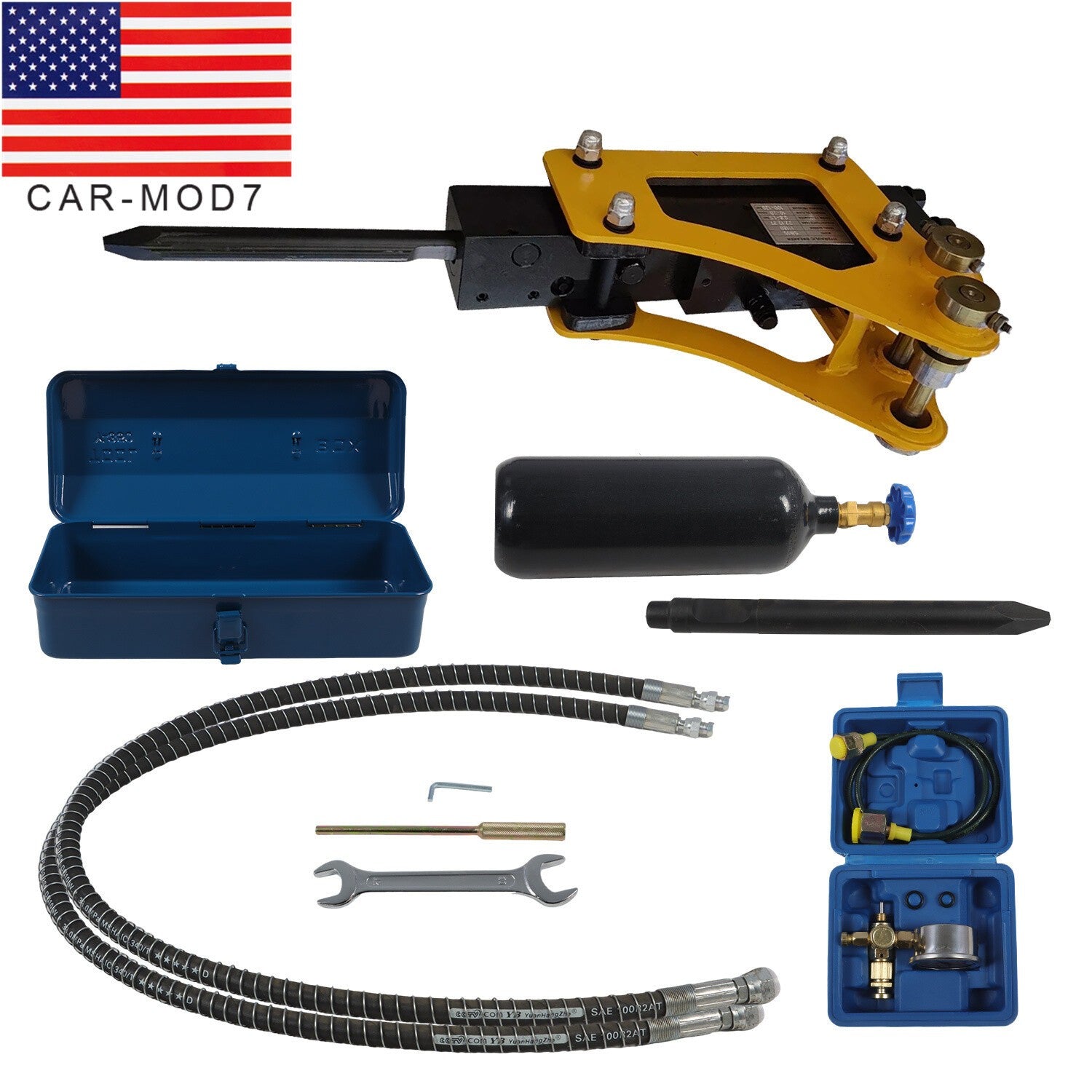 Hydraulic Rock Breaker Hammer Accessories for Small Excavators