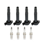 4PCS Ignition Coil & Spark Plug Set for Toyota Camry RAV4 Avalon L4 2.5L US