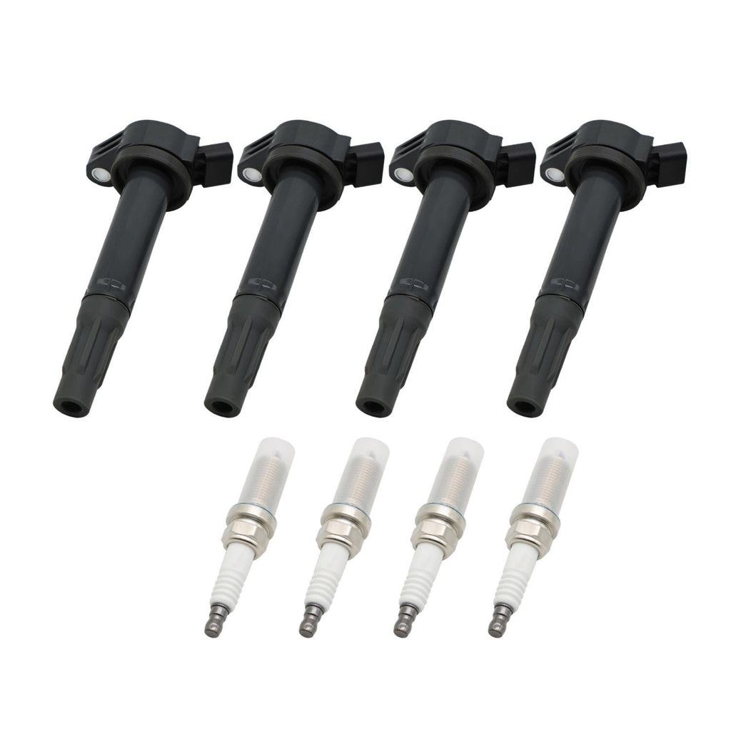 4PCS Ignition Coil & Spark Plug Set for Toyota Camry RAV4 Avalon L4 2.5L US