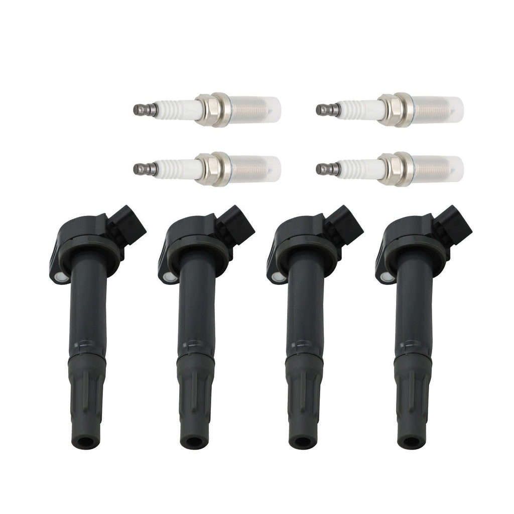 4PCS Ignition Coil & Spark Plug Set for Toyota Camry RAV4 Avalon L4 2.5L US