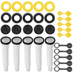 5 Sets Replacement Gas Can Spouts for Blitz, Midwest, Scepter & Briggs & Stratto