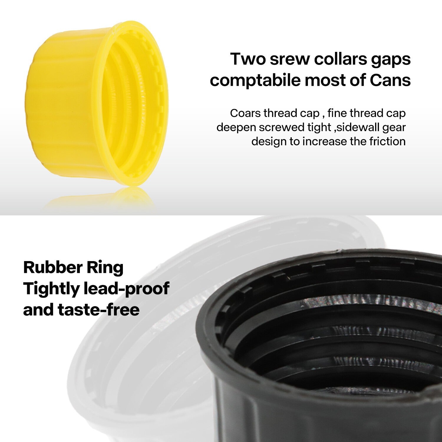 5 Sets Replacement Gas Can Spouts for Blitz, Midwest, Scepter & Briggs & Stratto