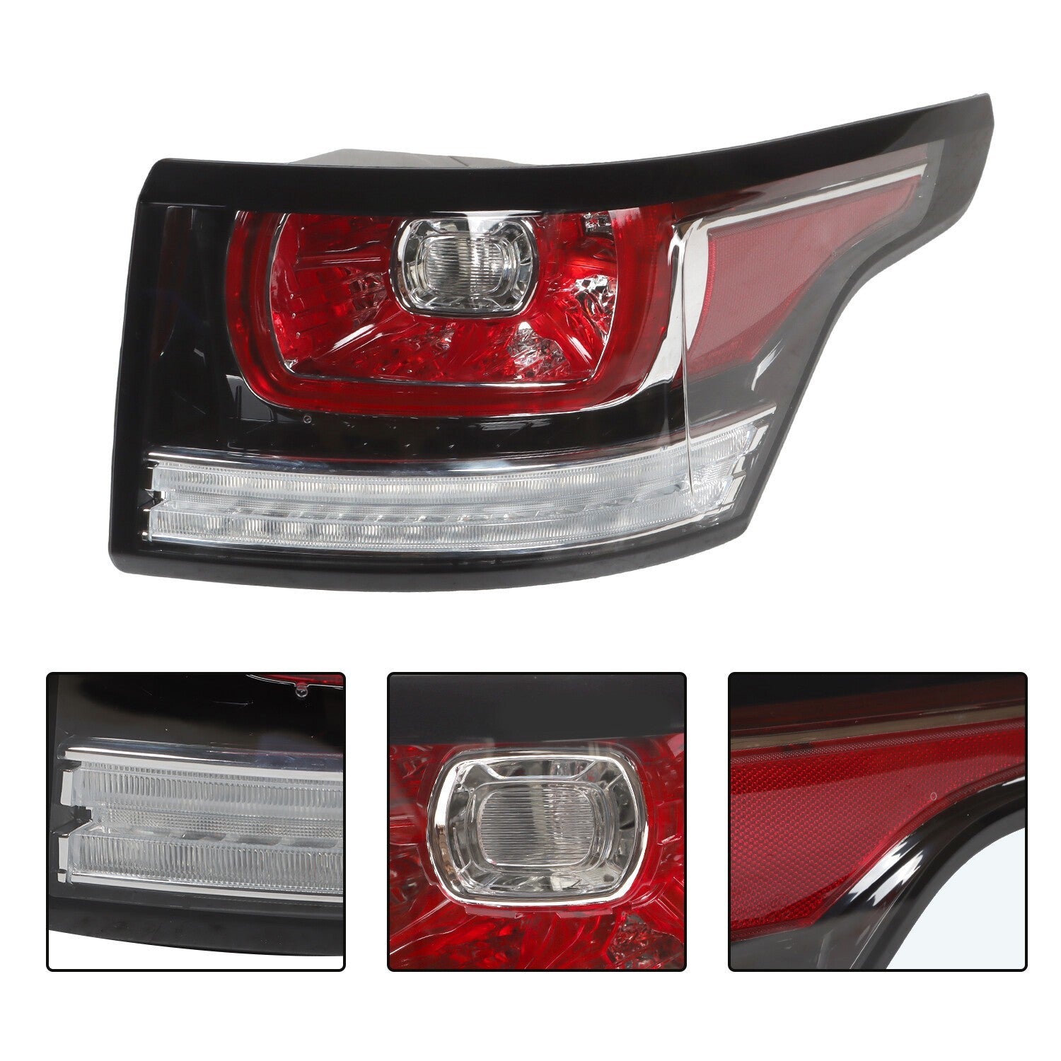 LED Tail Lights Pair Left & Right for 2014-2017 Land Rover Range Rover Sport