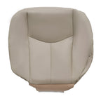 6Pcs Front Leather Seat Covers Light Tan for 2003-2006 Chevy Tahoe GMC Yukon