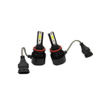 6000K Toyota Camry H11+9005 LED Headlight & Fog Light Bulbs Kit High/Low Beam
