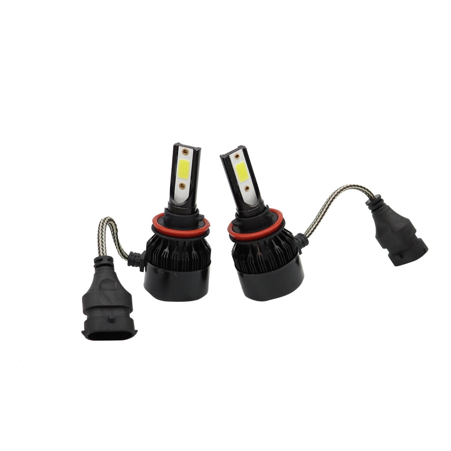 6000K Toyota Camry H11+9005 LED Headlight & Fog Light Bulbs Kit High/Low Beam