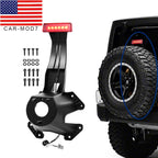 Spare Tire Carrier Mount Bracket for 07-18 Jeep Wrangler JK 3rd Brake Light