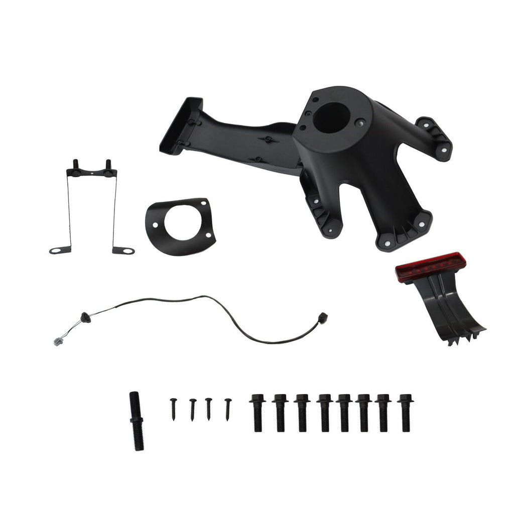 Spare Tire Carrier Mount Bracket for 07-18 Jeep Wrangler JK 3rd Brake Light