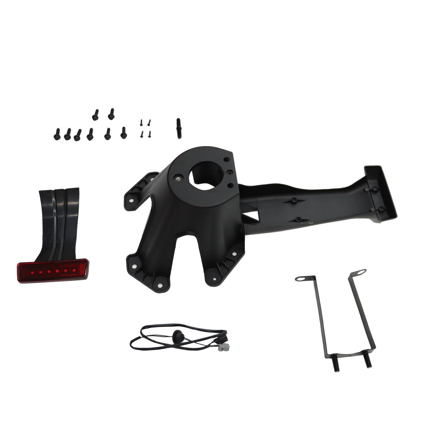 Spare Tire Carrier Mount Bracket for 07-18 Jeep Wrangler JK 3rd Brake Light