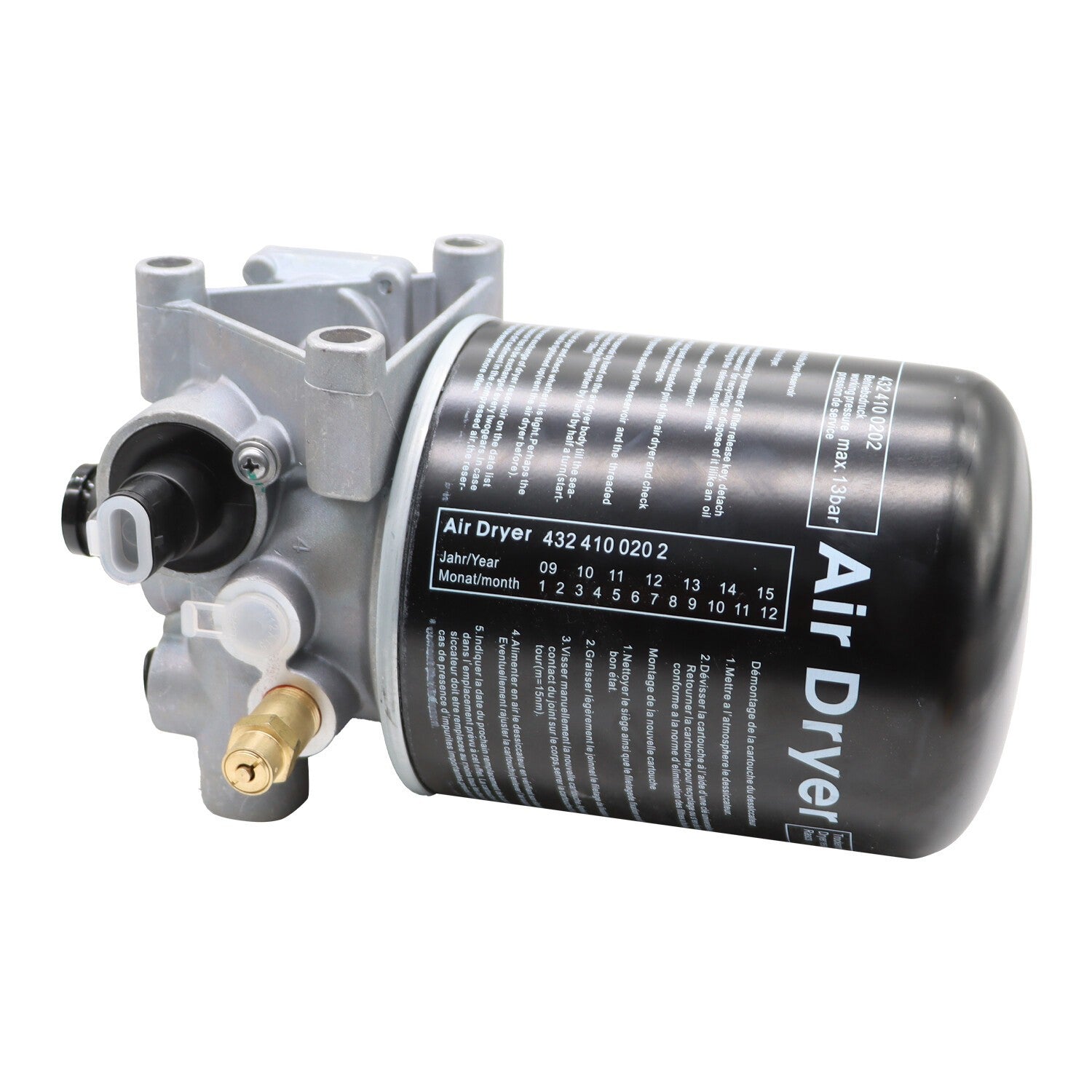 12V Air Dryer for Meritor Wabco 1200 Series R955205 065691 4324130010