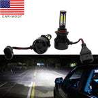9012 HIR2 LED Headlight Bulb Kit 6000K Super Bright White High Low Beam