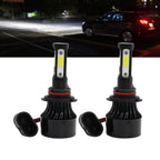 9012 HIR2 LED Headlight Bulb Kit 6000K Super Bright White High Low Beam