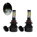 9012 HIR2 LED Headlight Bulb Kit 6000K Super Bright White High Low Beam