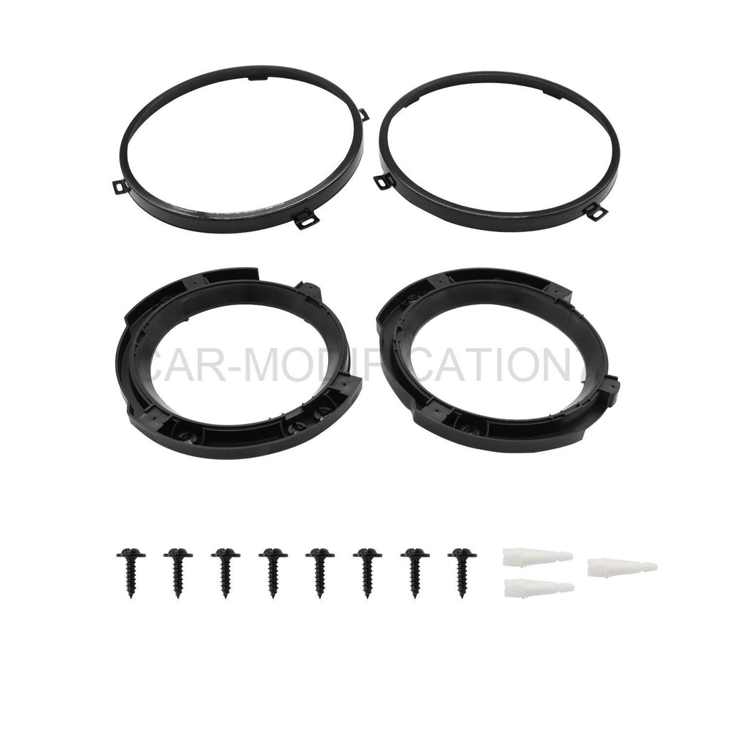 7" Headlight Mount Bracket Ring Set for 2007-2018 Jeep Wrangler JK