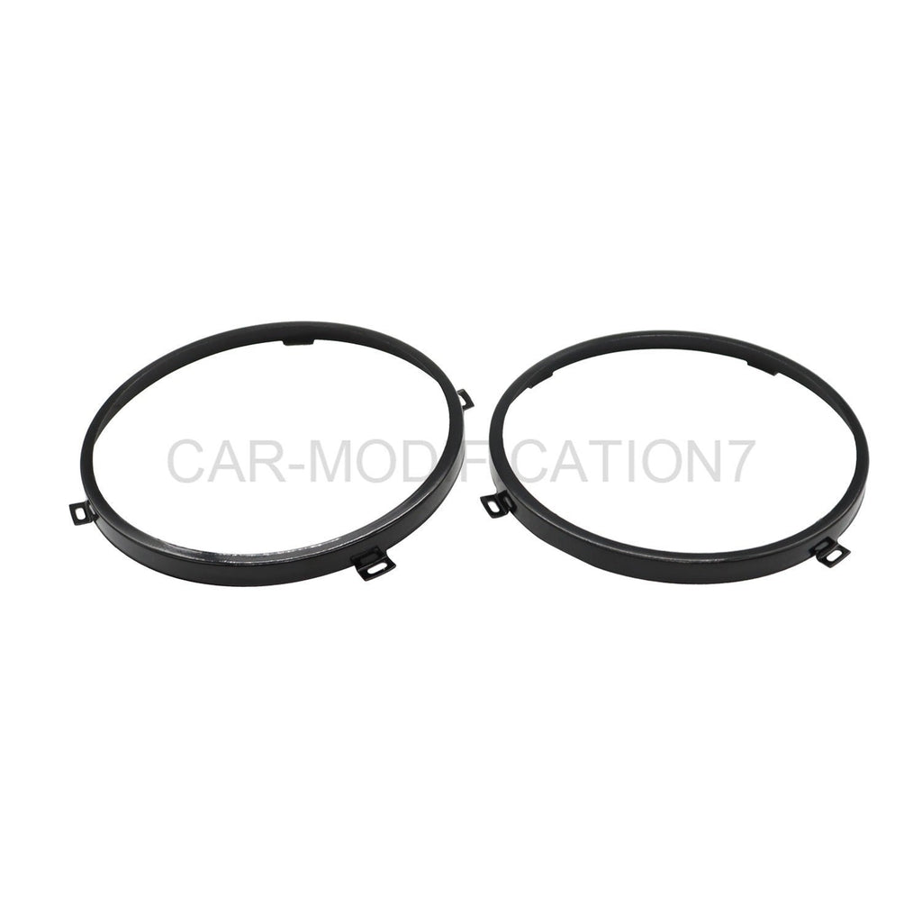 7" Headlight Mount Bracket Ring Set for 2007-2018 Jeep Wrangler JK