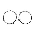 7" Headlight Mount Bracket Ring Set for 2007-2018 Jeep Wrangler JK