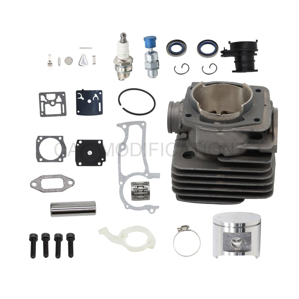 52mm Cylinder Piston Kit for Husqvarna 362 371 372 365 Chainsaw Big Bore