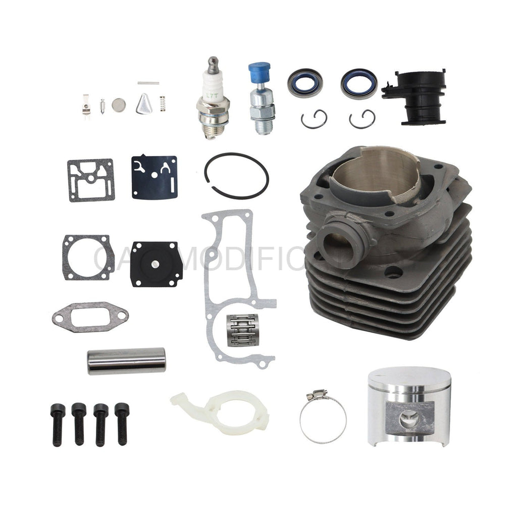 52mm Cylinder Piston Kit for Husqvarna 362 371 372 365 Chainsaw Big Bore