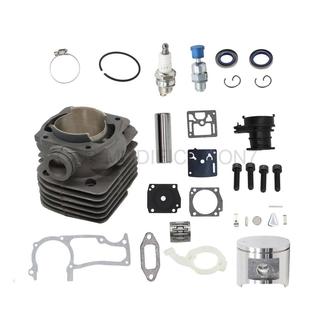 52mm Cylinder Piston Kit for Husqvarna 362 371 372 365 Chainsaw Big Bore
