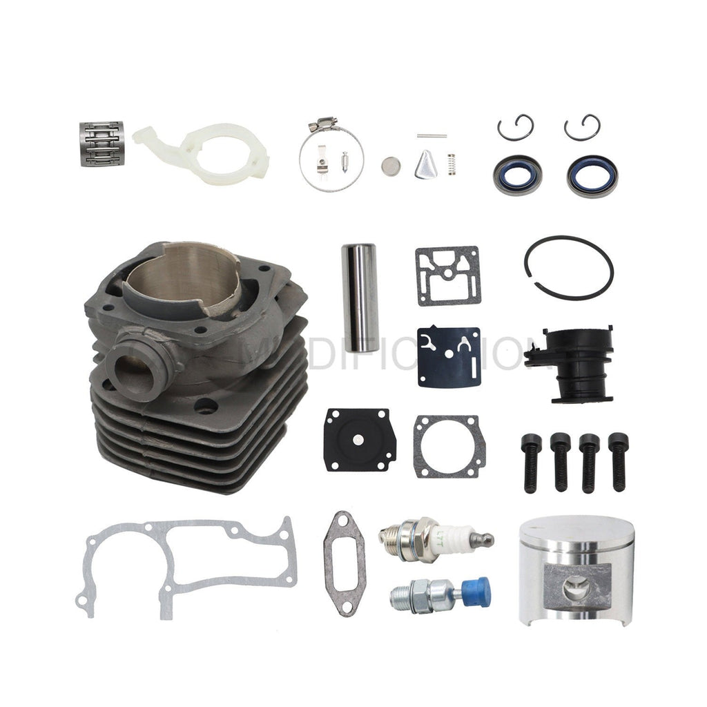 52mm Cylinder Piston Kit for Husqvarna 362 371 372 365 Chainsaw Big Bore