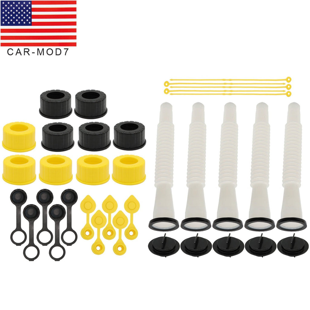 5 Sets Gas Can Spouts Replacement for Blitz, Midwest, Scepter & Briggs Stratton
