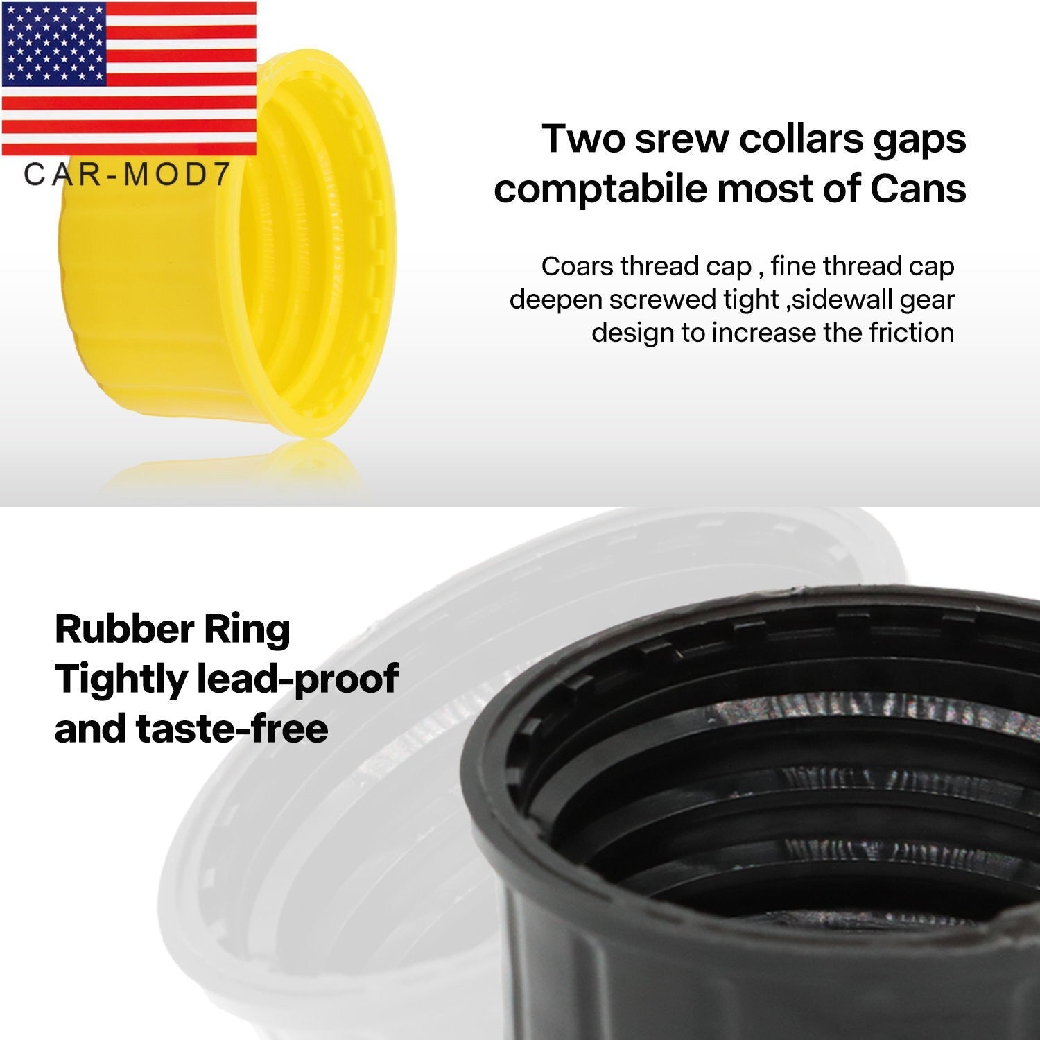 5 Sets Gas Can Spouts Replacement for Blitz, Midwest, Scepter & Briggs Stratton